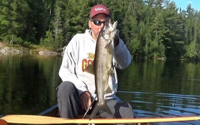 Canoe Country Lake Trout in June  with Video