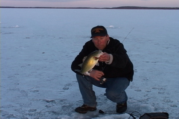 Ice Fishing: Largemouth Bass