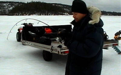 Icing a 15 Pound Lake Trout